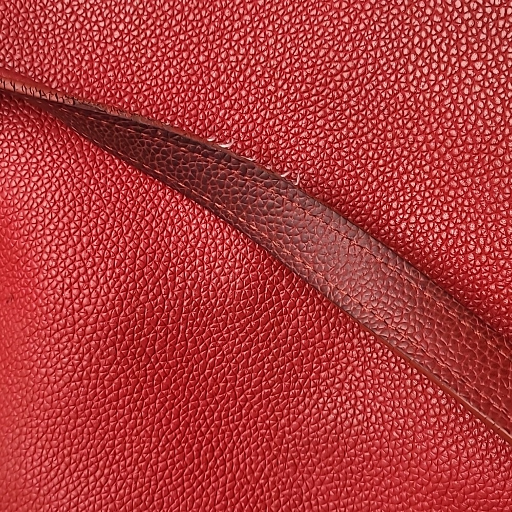 Coach Vibrant Red Leather Shoulder Bag - Picture 15 of 15